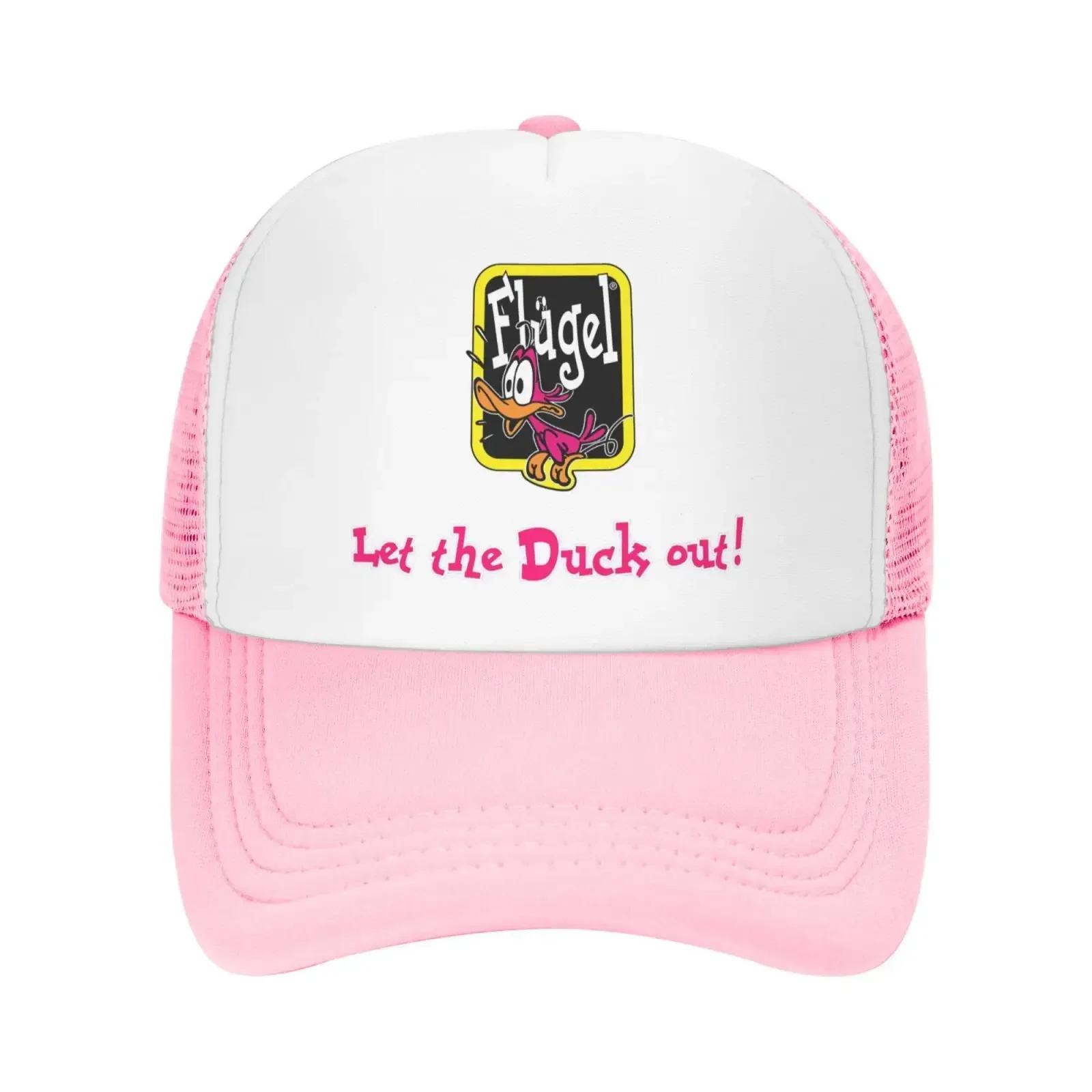 

2022 New Arrival Flugel Let The Duck Out Cap Baseball Caps Curved Hip Hop Hats Fashion Outdoor Adjustable Dad Hat for Unisex One Size