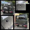 Solunaterra Jimny Backdoor Bolts Spare Tireless Caps M10 P1.25 with Rubber Washers Cosmetic Bolts (Black)