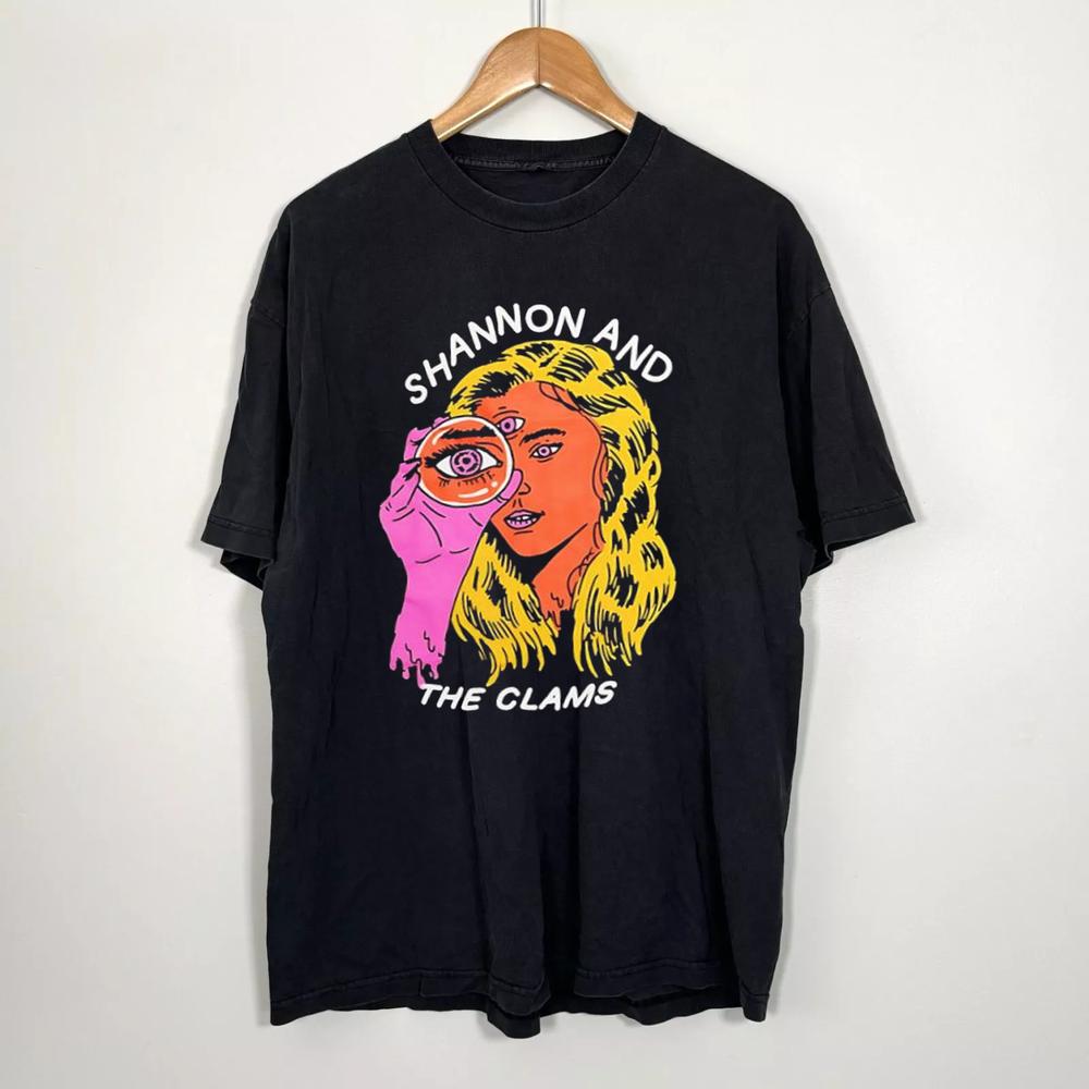 Shannon And The Clams Crystal Ball T Shirt Full Size S 5xl S