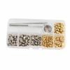 120x Metal Snap Fastener Press Button Stud For DIY Sewing Clothes Accessories