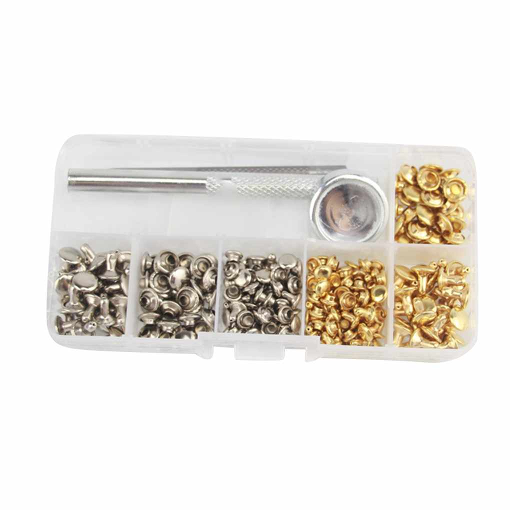 120x Metal Snap Fastener Press Button Stud For DIY Sewing Clothes Accessories