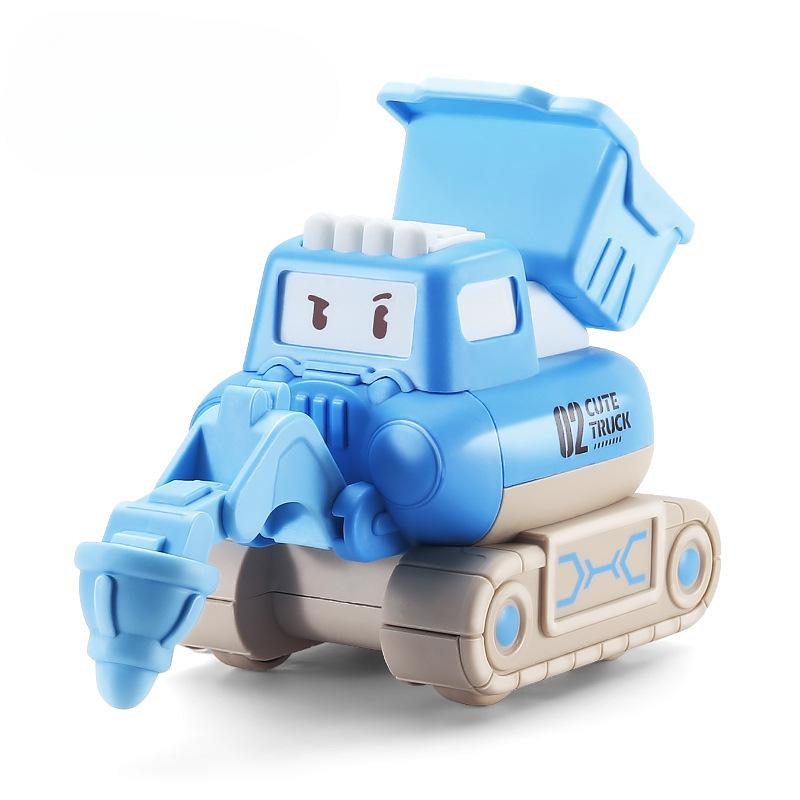 1PC Children's Toys 4WD Off-road Vehicle Tipping Bucket Stunt Car Model Play Stall Toys