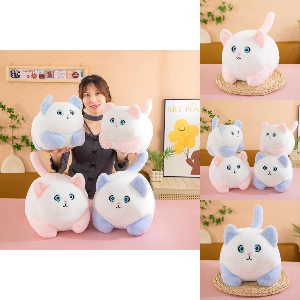 Plush Cat Toy For Girls Soft Stuffed Animal Gift For Kids