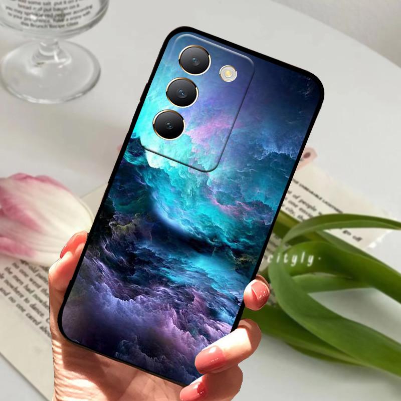 For Vivo V40 SE Case Cool Animals Soft Silicone TPU Phone Cover For Vivo V40 SE 5G Back Cover Bumper Protector Soft Bag TPU Capa