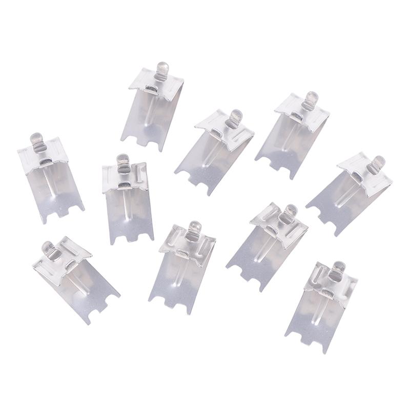10 Pcs Freezer Shelf Buckle Refrigerator Clips Glass Clamp Cooler Fridge Support Fixing Bracket