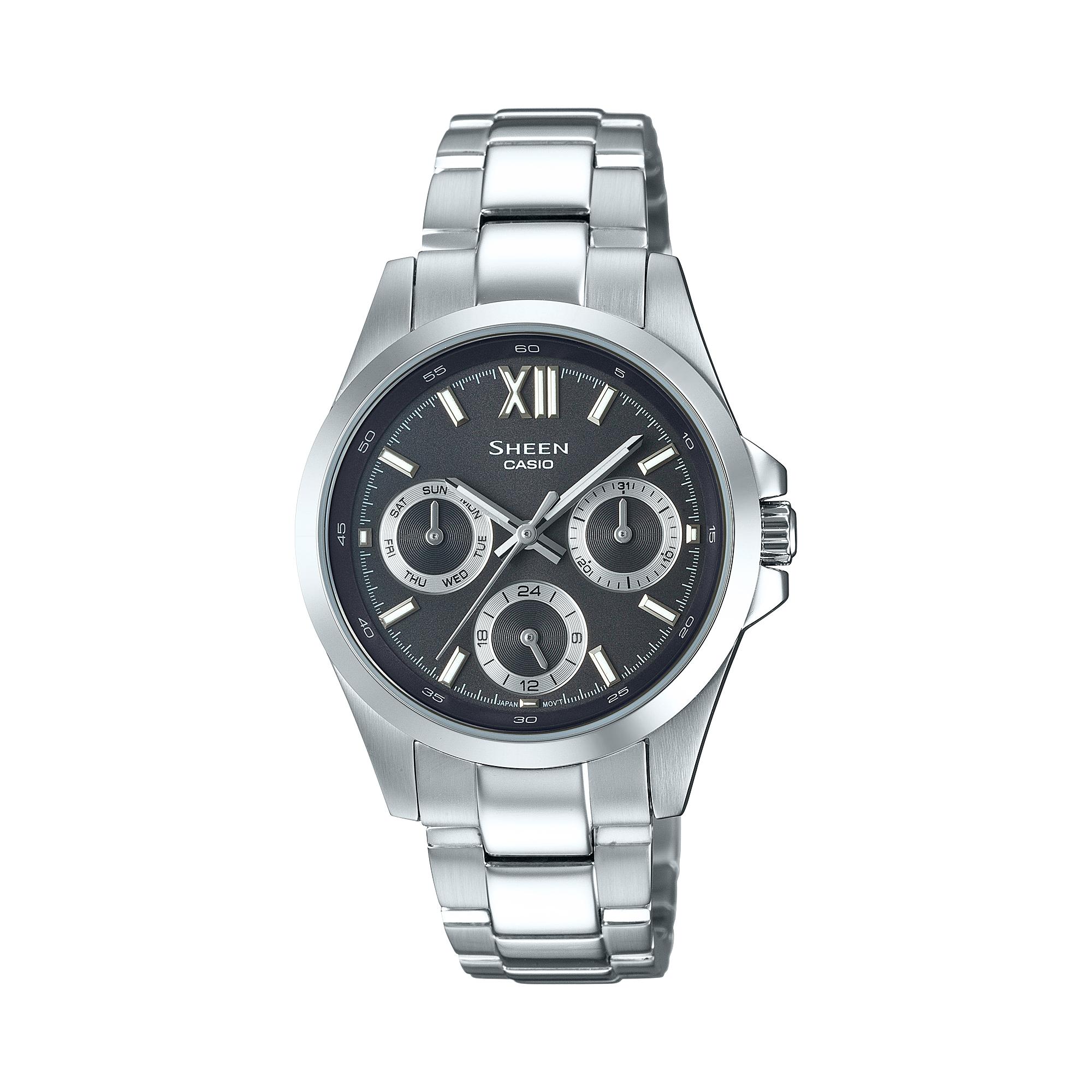 Casio Men s Analog Quartz Watch SHE-3512D-1A чёрный