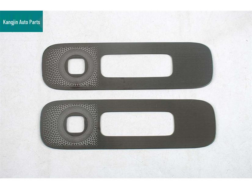 Front Bumper Air Intake Speaker Cover for Voyah 26 - Taishan Black Titanium Interior Decoration