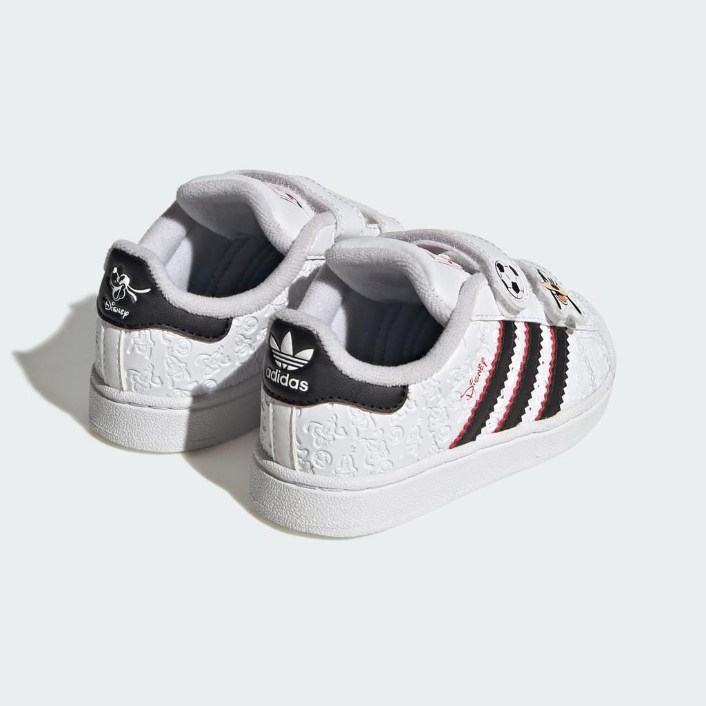 Adidas Disney SSTII CF I IH1744 Kids' Originals Sneakers Cloud White / Core Black / Red