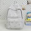 Schoolbag Korean Ins College Wind Star Backpack Large Capacity Junior High School Student School Bag Casual Lightweight Computer Backpack