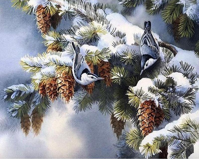 Diamond Painting Coffee Flower Landscape Seaside 5D DIY Diamond Embroidery Sale Tiger Animal Cross Stitch Rhinestones Mosaic Handmade Gift