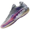 Anta Crazy 1 Trendy Shock Absorbing Durable Low Top Basketball Shoes Men sneaker Gray Purple 112421106S-1