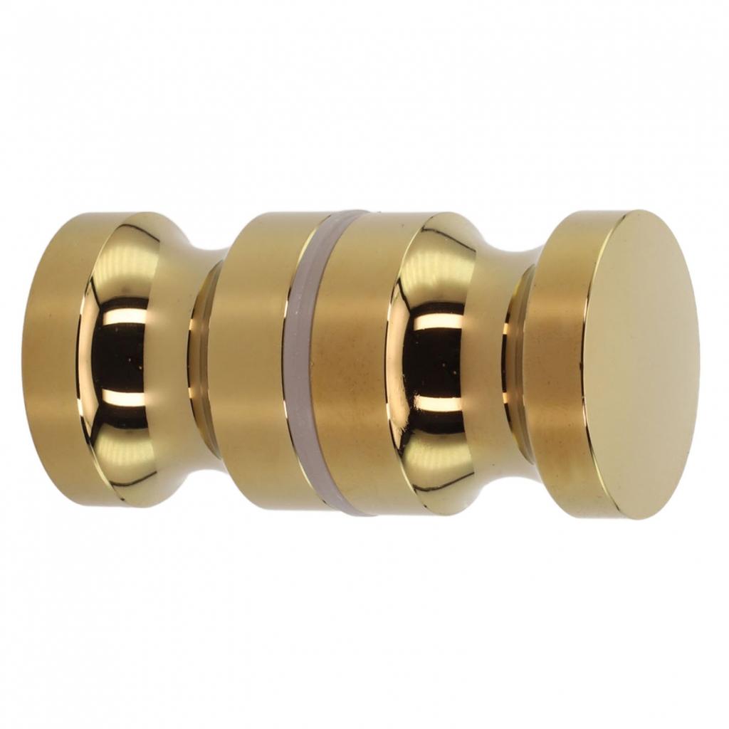 6-18mm Thick Door Handle Knob 62x30mm Aluminum Alloy 62x30mm