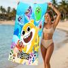 Customizable personalized beach towels Cute Shark themed designs.Suitable for the beach, yoga, sports;ideal as beach accessories