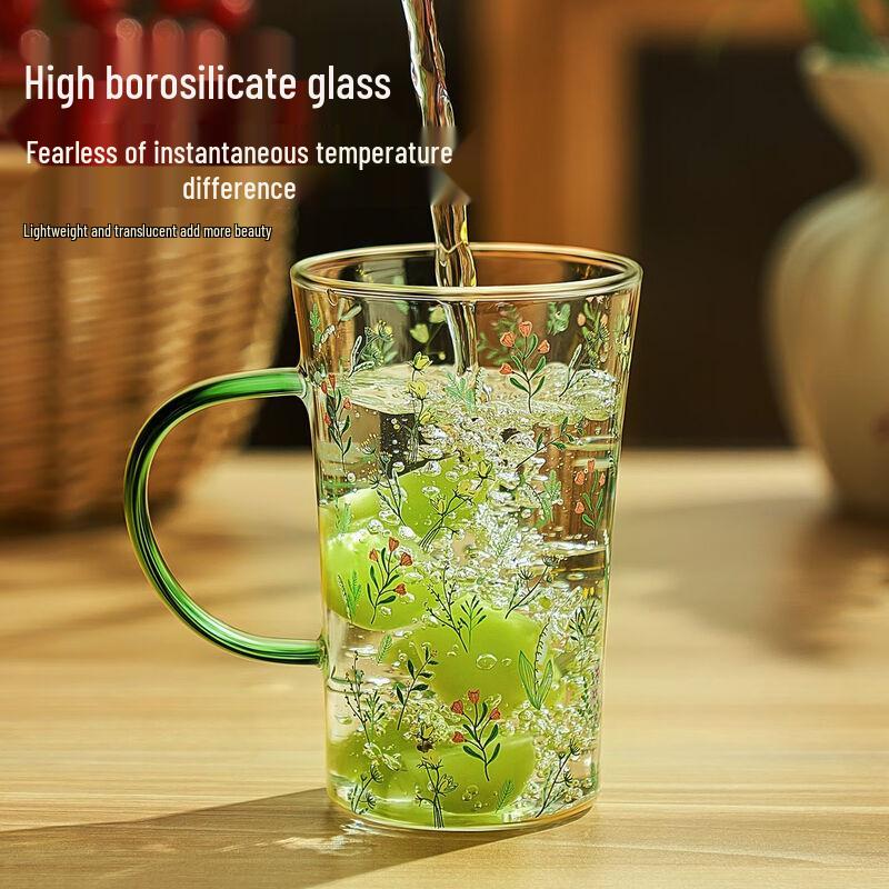 

Xinmeiya Fresh Style High Borosilicate Glass Water Cup