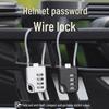 AUBURN Waterproof Steel Cable Combination Lock