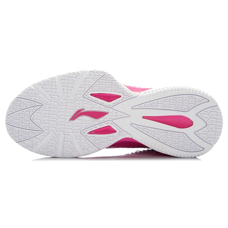 Li Ning Basketball Shoes Unisex Low top Pink/White ABPJ039-4