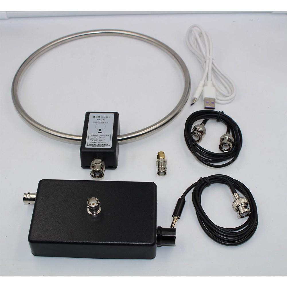 GA-450 Loop Antenna Short Medium Wave Radio SW 2.30-30MHz MW 522-1710KHz