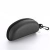 EVA Hard Shell Zipper Eyeglasses Case Protective Storage Box with Carabiner Clip for Sunglasses and Reading Glasses