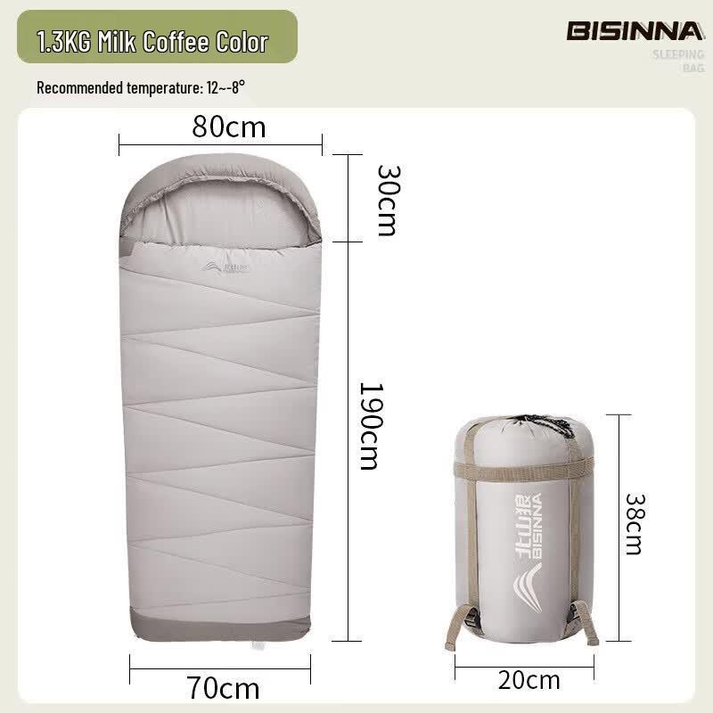 North Mountain Wolf Adult Outdoor Camping Sleeping Bag