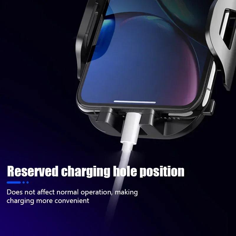 VIKEFON Sucker Car Phone Holder Mount Stand Suction Cup Smartphone Mobile Cell Support in Car Bracket For iPhone Xiaomi Samsung
