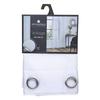 Voilage "Devo" Blanc 140x240cm - Atmosphera Createur D'interieur