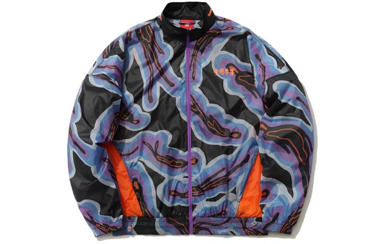 Li Ning Jackets Men s Purple Stand Collar Moderate Other AFDR295-1 L