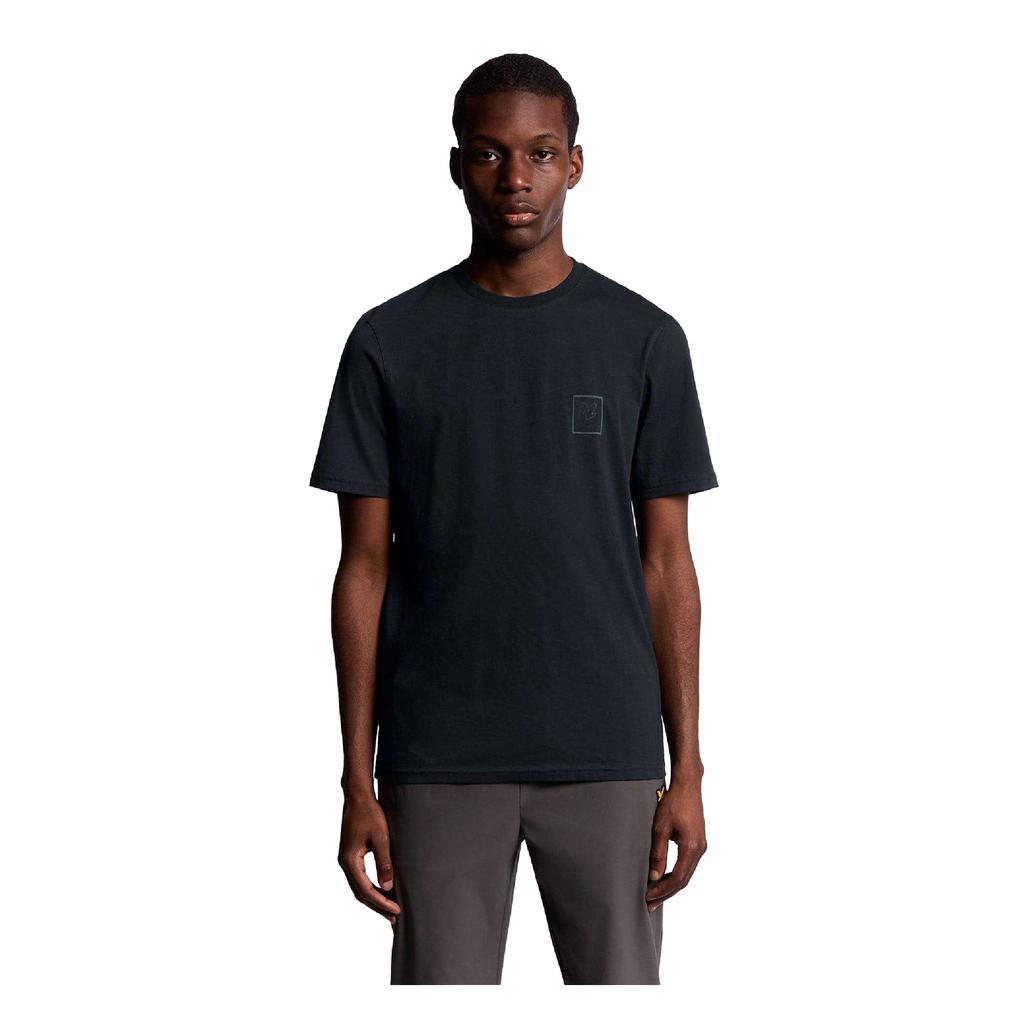 Lyle & Scott Mens Graphic Rubberised Logo T-Shirt