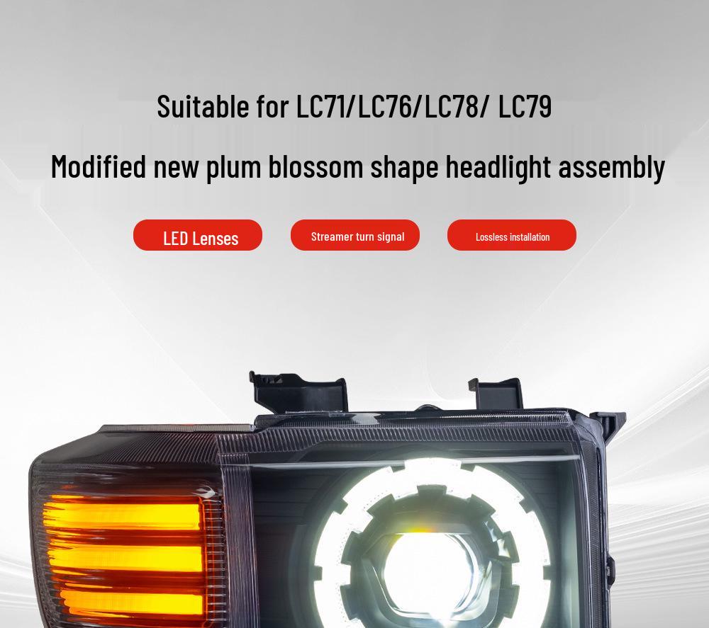 LED Projector Headlights for Land Cruiser LC70/LC76/LC78/LC79/FJ75