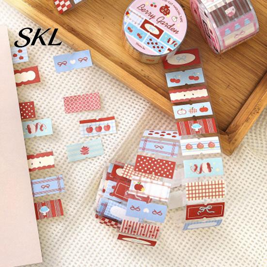 Soft Color Tape Writable Labels Washi Roll, Decorative Patterns Art Craft Smudge Proof Sticker Masking for Scrapbook, Journals, Planners, Card Making