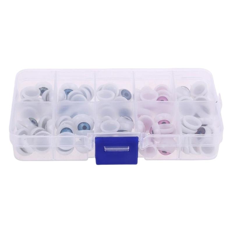 

100pc 12mm Resin Doll Eyes Assorted Color Craft Supply Doll Eyeball For Customize Toy Model Repair And Artistic Creation 1