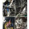 2M/6.56ft AN3 Motorcycle Braided Stainless Steel Nylon Brake Line Hose FLUID HYDRAULIC Hose Brake Line Gas Oil Fuel Tube Pipe