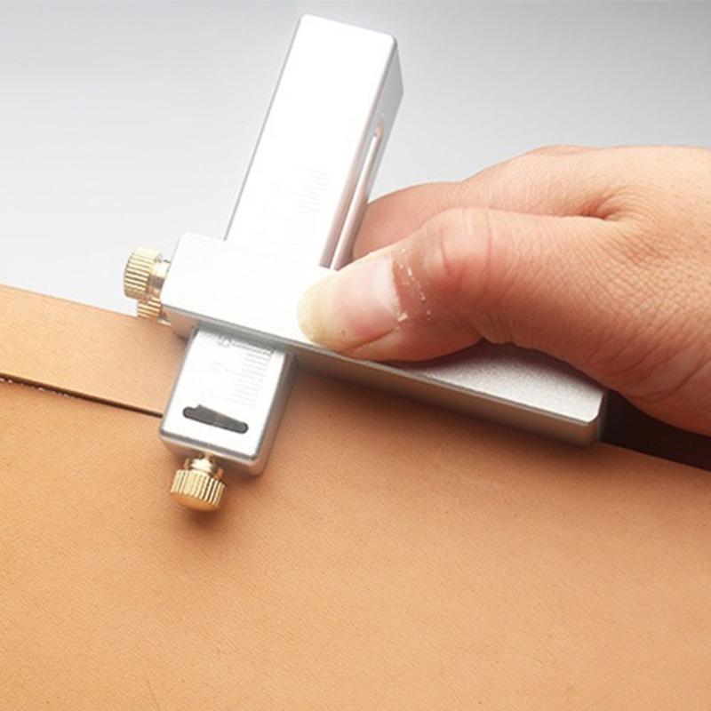 Professional Belt Cutter Tool Set Features Adjustable Cutting Width Aluminum Alloy Materials for Home Use