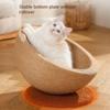 Four Seasons Universal Sisal Cat Scratch Board Nest Integrated Round Cat's Paw Pot Cat Toy Anti-Scratch Sofa Climbing Frame