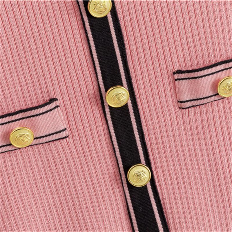 Women's summer knitted  new short sleeved high-end fashion dress Slimming temperament, hip hugging short skirt