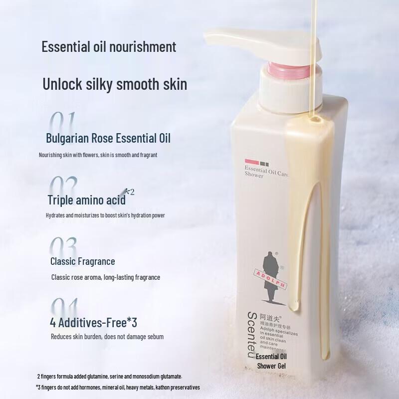 Adolph Moisturizing Shampoo & Shower Gel Set