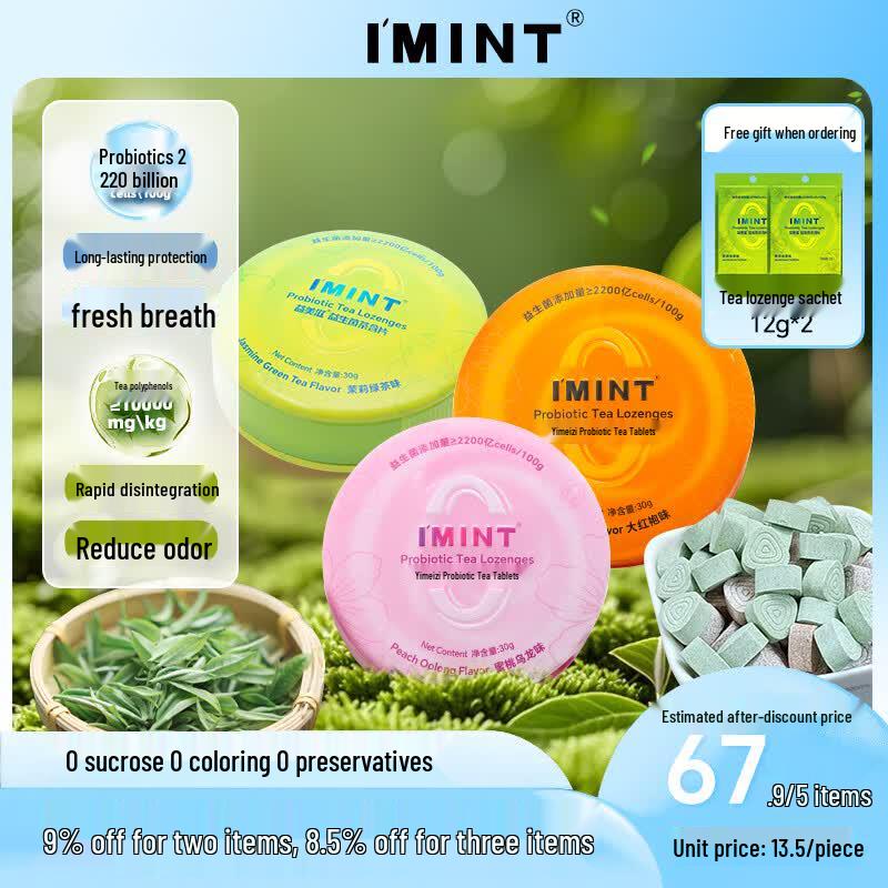 I MINT Sugar-Free Tea Mints