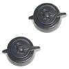2PCS Convenient Pressure Cooker Safe Regulator Pressure Cooker Accessories ABS Texture Pressure Cooker Relief Jigger