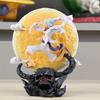 14cm  Anime Figure Moon Fairy Nika Monkey D Luffy Gear 5 With Moon Light Action Figure Statue Model Collection Toys