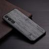 Case for Sony Xperia 1 V 10 V 5 V Funda Bamboo Wood Pattern Leather Phone Cover Luxury Coque for Sony Xperia 1 V Case