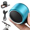 Bluetooth-kompatibler 5.0 Outdoor-Subwoofer-Lautsprecher aus Aluminiumlegierung, kleiner kabelloser Lautsprecher, USB-Aufladung für Radfahren, Wandern, Camping