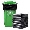 Extra Thick 240L Black Garbage Bags for Property Management, Catering, Hotel Sanitation - Large and Durable for Commercial Use