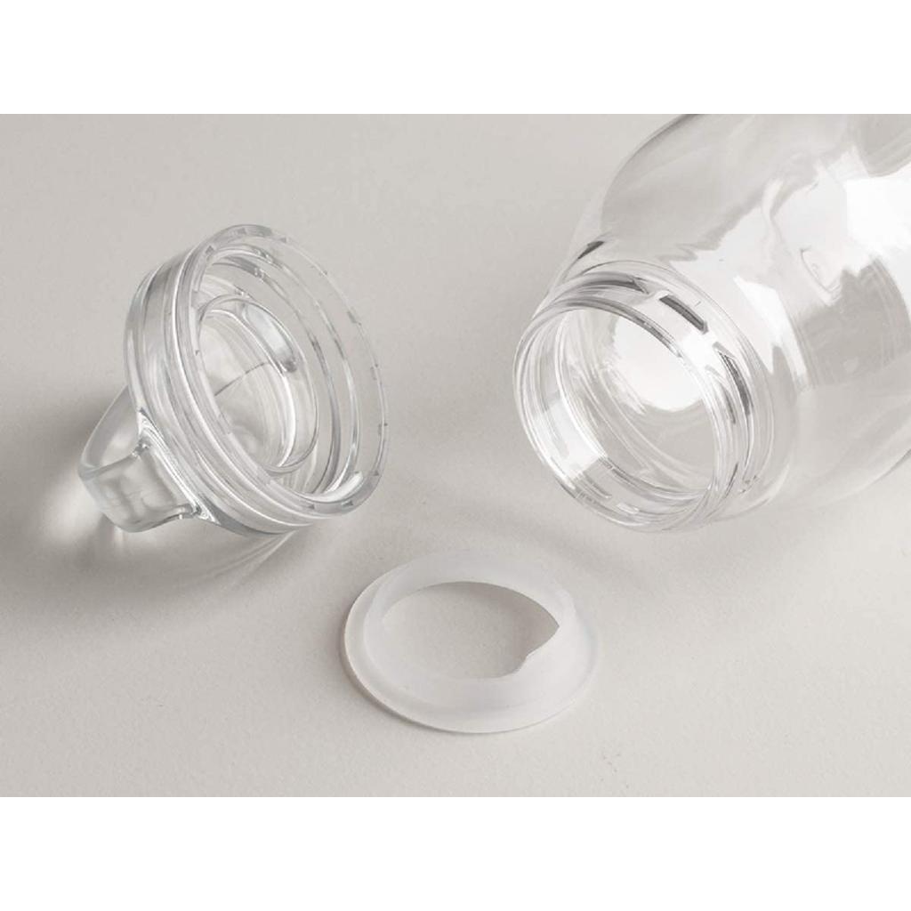 KINTO 500ml Water Bottle Smoky Gray Lightweight Leakproof Reusable BPA-Free Dishwasher Safe Flask Thermal Bottle