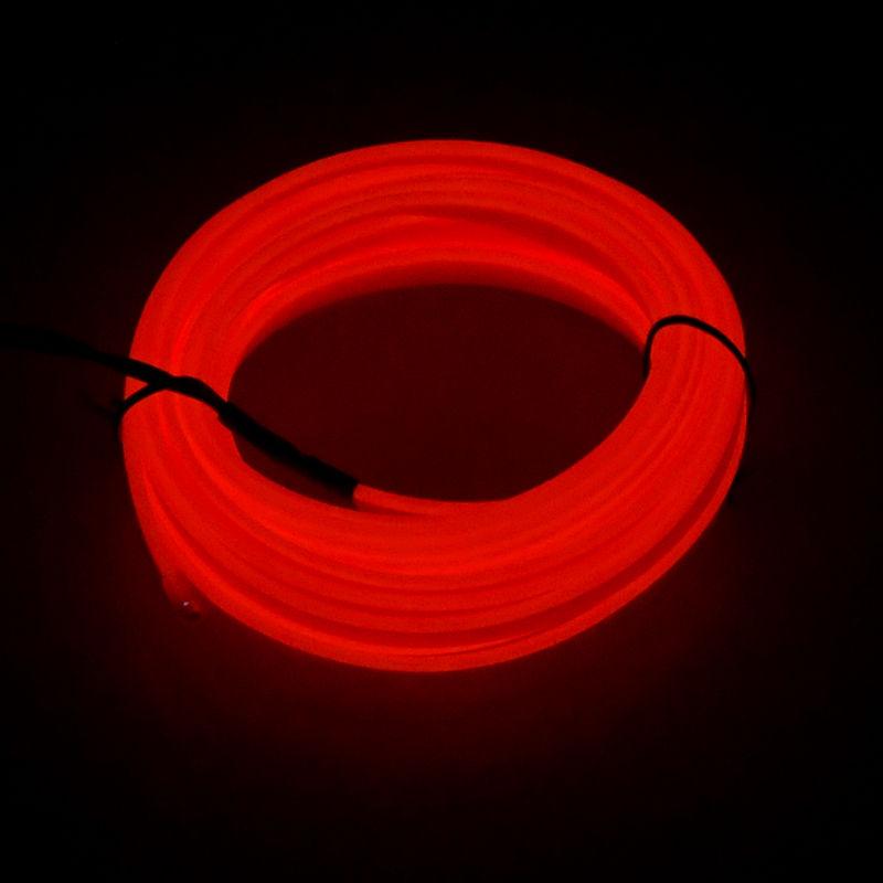 1/3/5m Car Interior Accessories Ambient Light Cord with USB DIY Decorative Dashboard Console Car LED Ambient Light