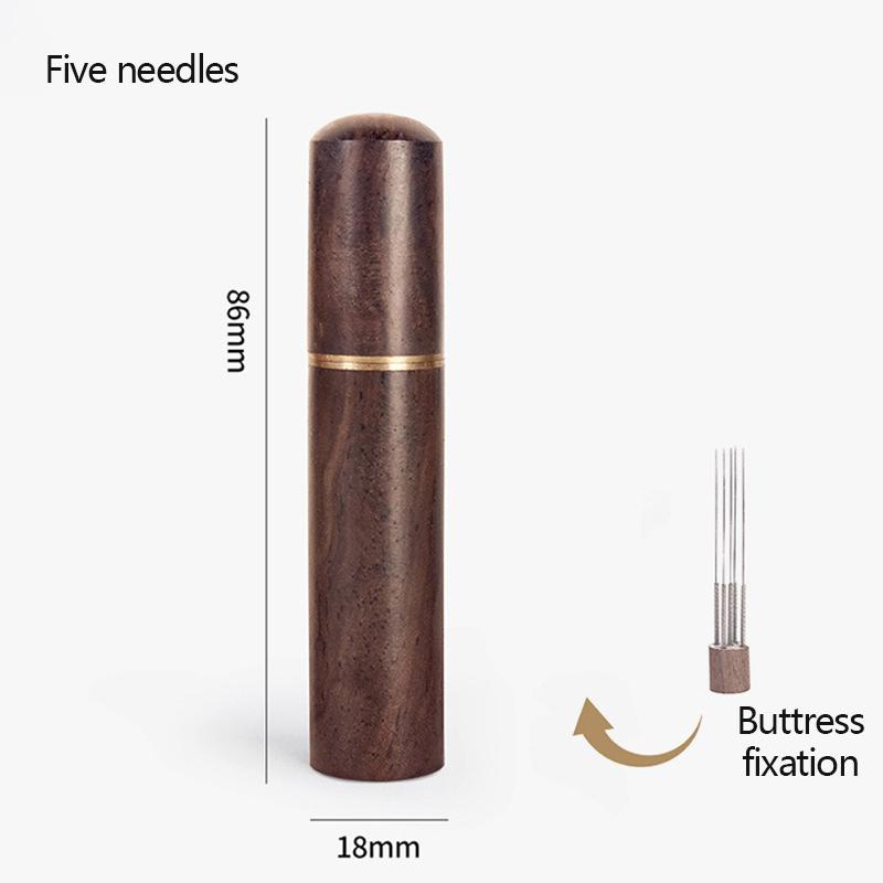 Stainless Steel Coffee Powder Tamper Espresso Powder Stirrer Distributor Leveler Cafe Stirring Barista Accessories Supplies