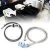 Adjustable Shampoo Bowl Faucet 120cm Hose Faucet Sprayer Kit Salon Shampoo Faucet  For Salon