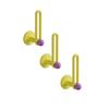 1pcs Multifunctional Wall Mounted Hair Accessory Organizer - No Punching Hair Ring Holder Hat and Scarf Hanging Rack Hook