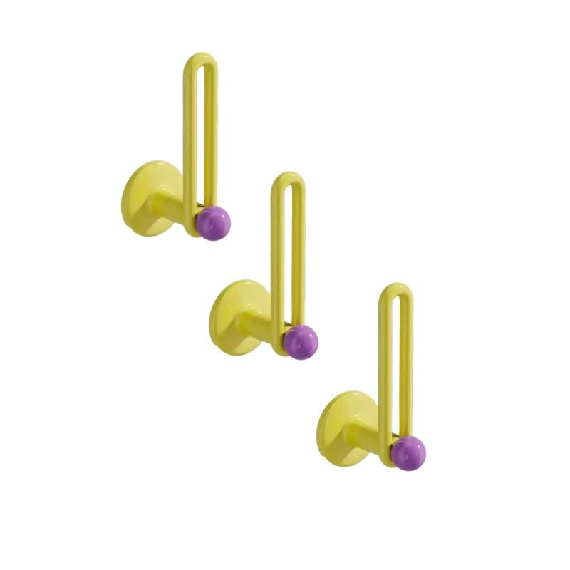 1pcs Multifunctional Wall Mounted Hair Accessory Organizer - No Punching Hair Ring Holder Hat and Scarf Hanging Rack Hook