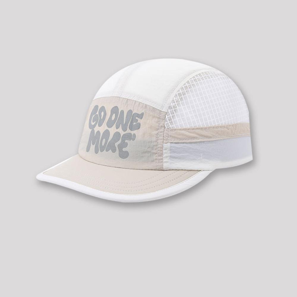 Letter Printing Quick-drying Hat Japanese Style Adjustable Short Brim Baseball Cap Thin Drawstring Design Sun Visor Cap Unisex