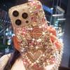 Luxury Crystal Phone Case For OPPO Reno 14 14F 13 13F 12 12F 11 11F Pro 4G 5G 3D Diamond Lollipop Bling Cover Girl's Gift