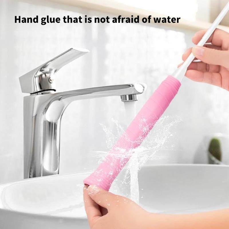 Badminton Racket Silicones Grip Shocked Absorption Handle Cover Reusables Sweat Absorbing Racket Handle Cover
